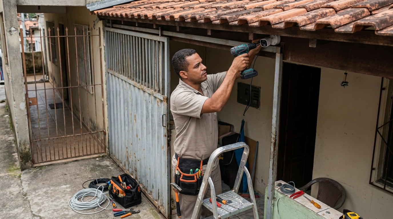 Instalação de Câmera Residencial em Brasília‑DF