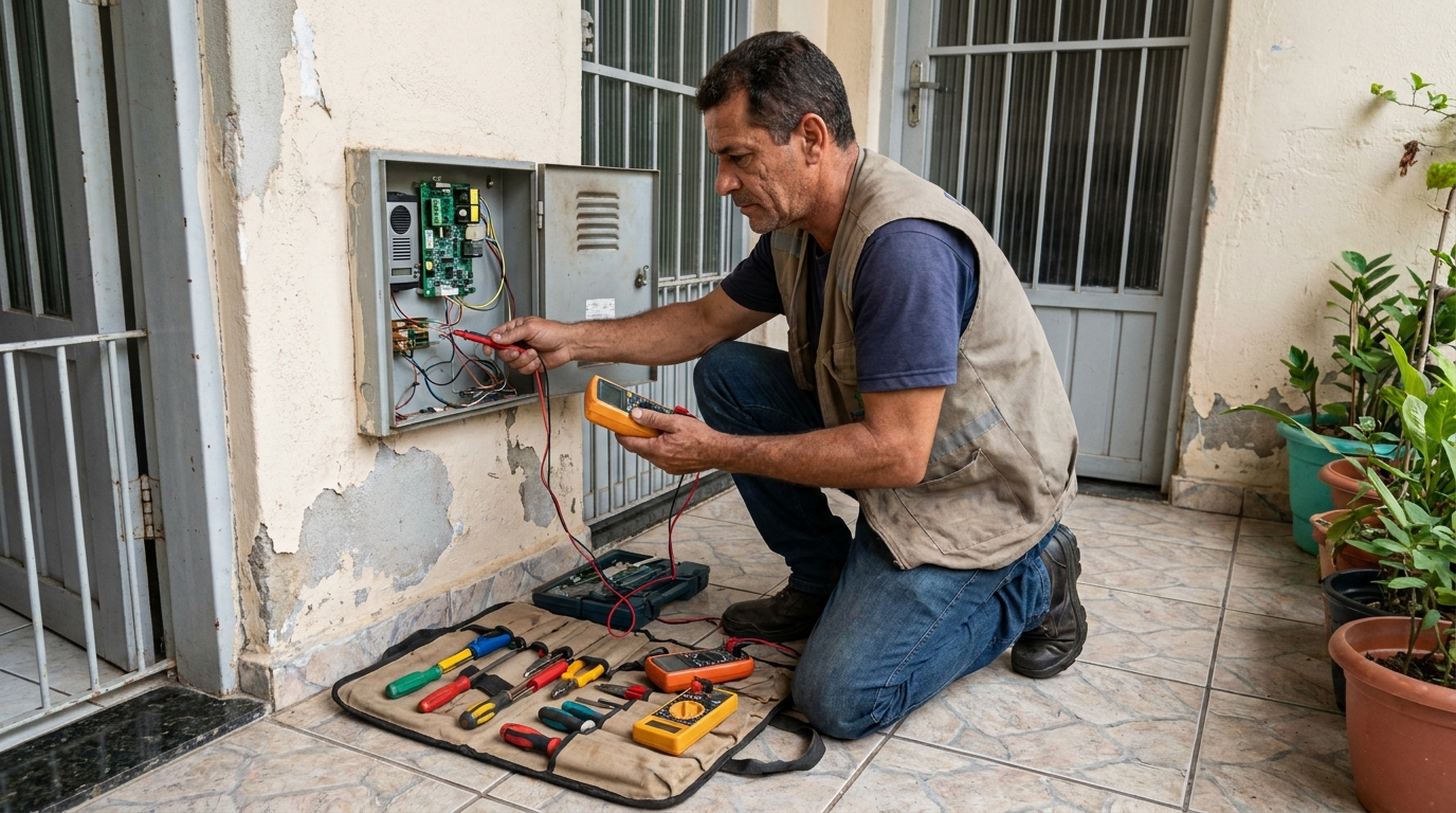 Troca de Fiação de Interfone em Brasília‑DF